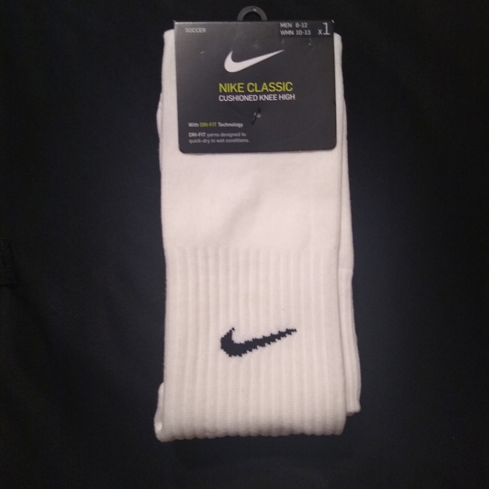 Nike cushioned knee high socks